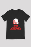 Dawn of the Dead Siyah Unisex V Yaka Tişört