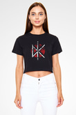 Dead Kennedys Siyah Crop Top Tişört