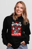 Dead Rock Poster Baskılı Unisex Siyah Hoodie