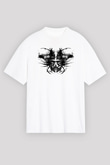 Dead Space Beyaz Unisex Oversize Tişört T-Shirt