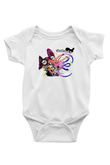 Deadmau5 Baskılı Beyaz Unisex Bebek Body - Zıbın