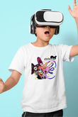 Deadmau5 Baskılı Beyaz Unisex Çocuk Tişört