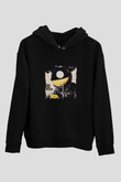 Deadmau5 Baskılı Unisex Siyah Hoodie