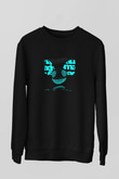 Deadmau5 Baskılı Unisex Siyah Sweatshirt