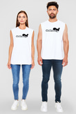 Deadmau5 Beyaz Unisex Kolsuz Tişört