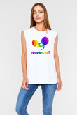 Deadmau5 Beyaz Unisex Kolsuz Tişört