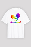 Deadmau5 Beyaz Unisex Oversize Tişört T-Shirt