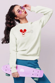 Deadmau5 Beyaz Unisex Sweatshirt