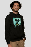 Deadmau5 Siyah Unisex Kapüşonlu Sweatshirt