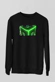 Deadmau5 Siyah Unisex Sweatshirt