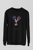 Deadmau5 Siyah Unisex Sweatshirt