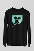 Deadmau5 Siyah Unisex Sweatshirt