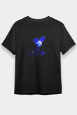 Deadmau5 Siyah Unisex Tişört T-Shirt - TişörtFabrikası
