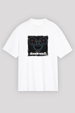 Deadmau5Baskılı Beyaz Tişört
