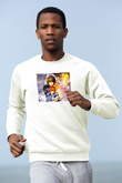 Death Note Beyaz Unisex Sweatshirt