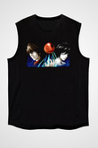 Death Note Siyah Unisex Kolsuz Tişört