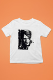 Death Stranding Baskılı Beyaz Unisex Beyaz Çocuk Tişört - Tshirt