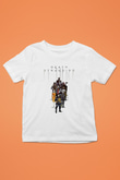 Death Stranding Baskılı Beyaz Unisex Beyaz Çocuk Tişört - Tshirt