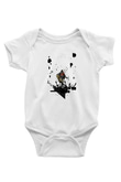 Death Stranding Baskılı Beyaz Unisex Bebek Body - Zıbın