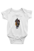 Death Stranding Baskılı Beyaz Unisex Bebek Body - Zıbın