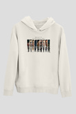 Death Stranding Baskılı Beyaz Unisex Kapüşonlu Sweatshirt
