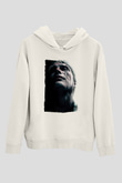 Death Stranding Baskılı Beyaz Unisex Kapüşonlu Sweatshirt
