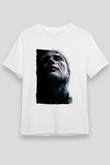Death Stranding Baskılı Unisex Beyaz Tişört - Tshirt