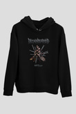 Decapitated Baskılı Unisex Siyah Kapüşonlu Sweatshirt