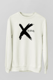 Def Leppard Baskılı Unisex Beyaz Sweatshirt