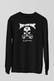 Def. Con. One Siyah Unisex Sweatshirt