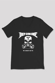 Def. Con. One Siyah Unisex V Yaka Tişört