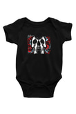 Deftones Baskılı Unisex Siyah Bebek Body - Zıbın