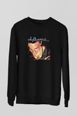 Deftones Baskılı Unisex Siyah Sweatshirt
