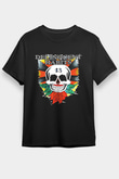 Delinquent Habits Baskılı Unisex Siyah Tişört - Tshirt