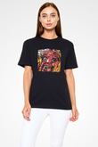 Demolition Hammer Baskılı Unisex Siyah Tişört