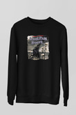 Demolition Hammer Baskılı Unisex Siyah Sweatshirt