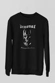 Demonaz Siyah Unisex Sweatshirt