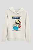 Dennis the Menace Beyaz Unisex Hoodie