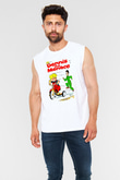 Dennis the Menace Beyaz Unisex Kolsuz Tişört