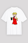 Dennis the Menace Beyaz Unisex Tişört T-Shirt