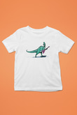 Denver, the Last Dinosaur Baskılı Beyaz Unisex Çocuk Tişört