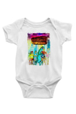 Denver, the Last Dinosaur Beyaz Bebek Body - Zıbın