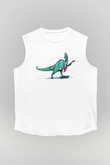 Denver, the Last Dinosaur Beyaz Unisex Kolsuz Tişört