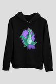 Denver, the Last Dinosaur Siyah Unisex Kapüşonlu Sweatshirt