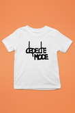Depeche Mode Baskılı Beyaz Unisex Çocuk Tişört