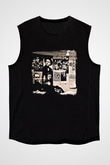 Depeche Mode Baskılı Unisex Siyah Kolsuz Tişört