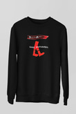 Depeche Mode Baskılı Unisex Siyah Sweatshirt