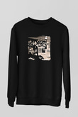 Depeche Mode Baskılı Unisex Siyah Sweatshirt