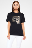 Depeche Mode Baskılı Unisex Siyah Tişört