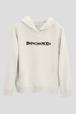Depeche Mode Beyaz Unisex Kapşonlu Sweatshirt